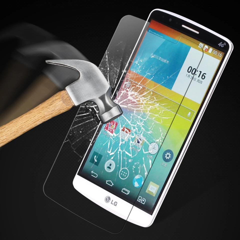 Wolfsay 2 шт для стекла LG G3 Защитная пленка экрана из закаленного D855 D850 D851 телефона с