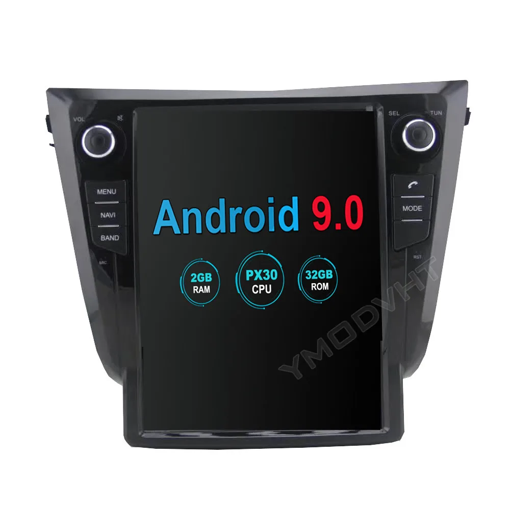 YMODVHT 9 дюймов 4 Гб + 64 ГБ Android 0 Автомобильный DVD Радио для Nissan X trail/Rouge 2013 2014 2015 2016 2017