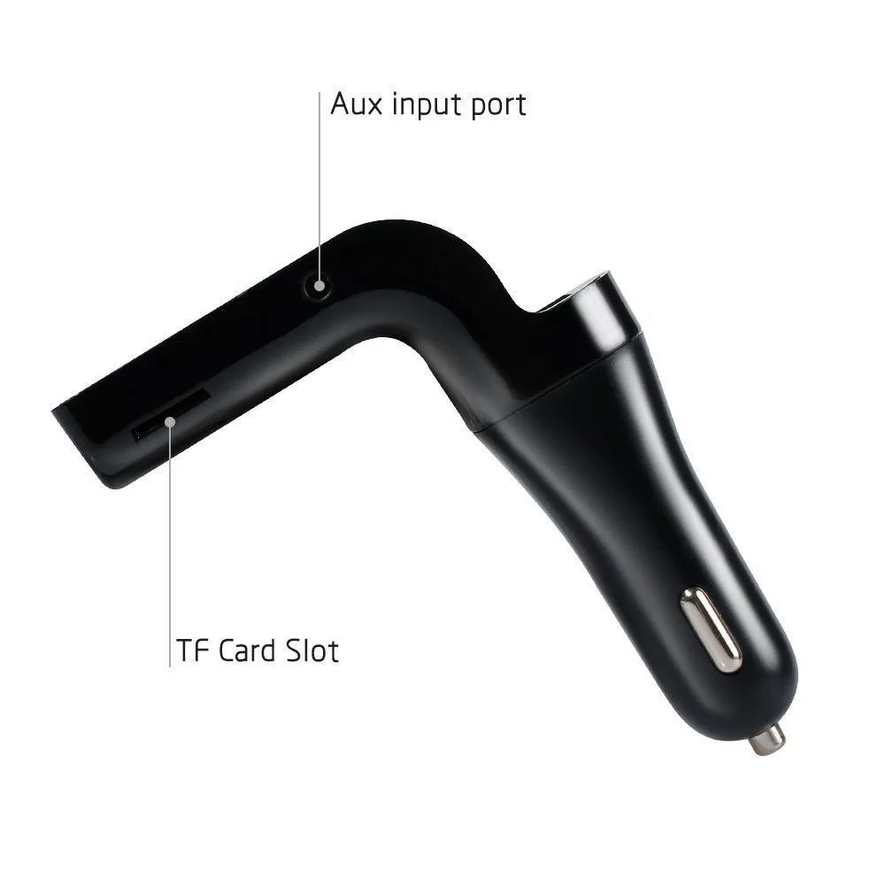 4-в-1 Hands Free Беспроводной Bluetooth FM передатчик модулятор Автомобильный комплект MP3 плеер SD USB TF ЖК-дисплей автомобильные аксессуары
