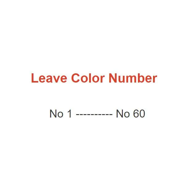 Leave Color Number 1 шт 30 см 60 цветов Войлок Полиэстер Нетканый Войлок Ткань декор для шитья «сделай сам» ткань для рукоделия ручной работы искусство для дома рукоделие Новинка - Цвет: Leave Color Number