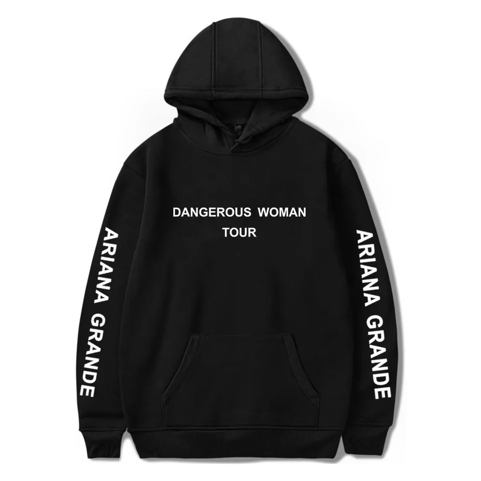 Ariana Grande толстовки для женщин/мужчин хип-хоп Повседневная Толстовка Женская мода Tumblr куртка пальто весна осень спортивный костюм топы