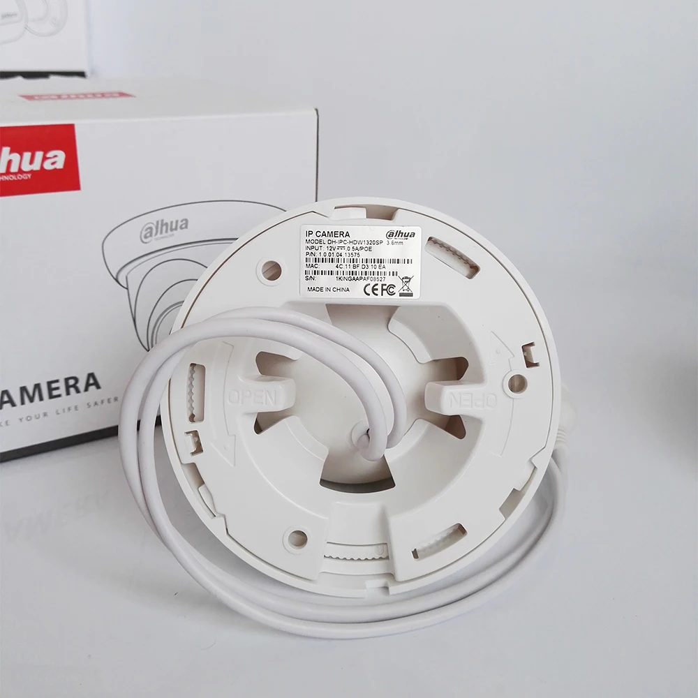 Сетевой видеорегистратор DAHUA IPC HDW1320S 3MP IP Камера 1080P POE камера Onvif IP66 ИК купольные