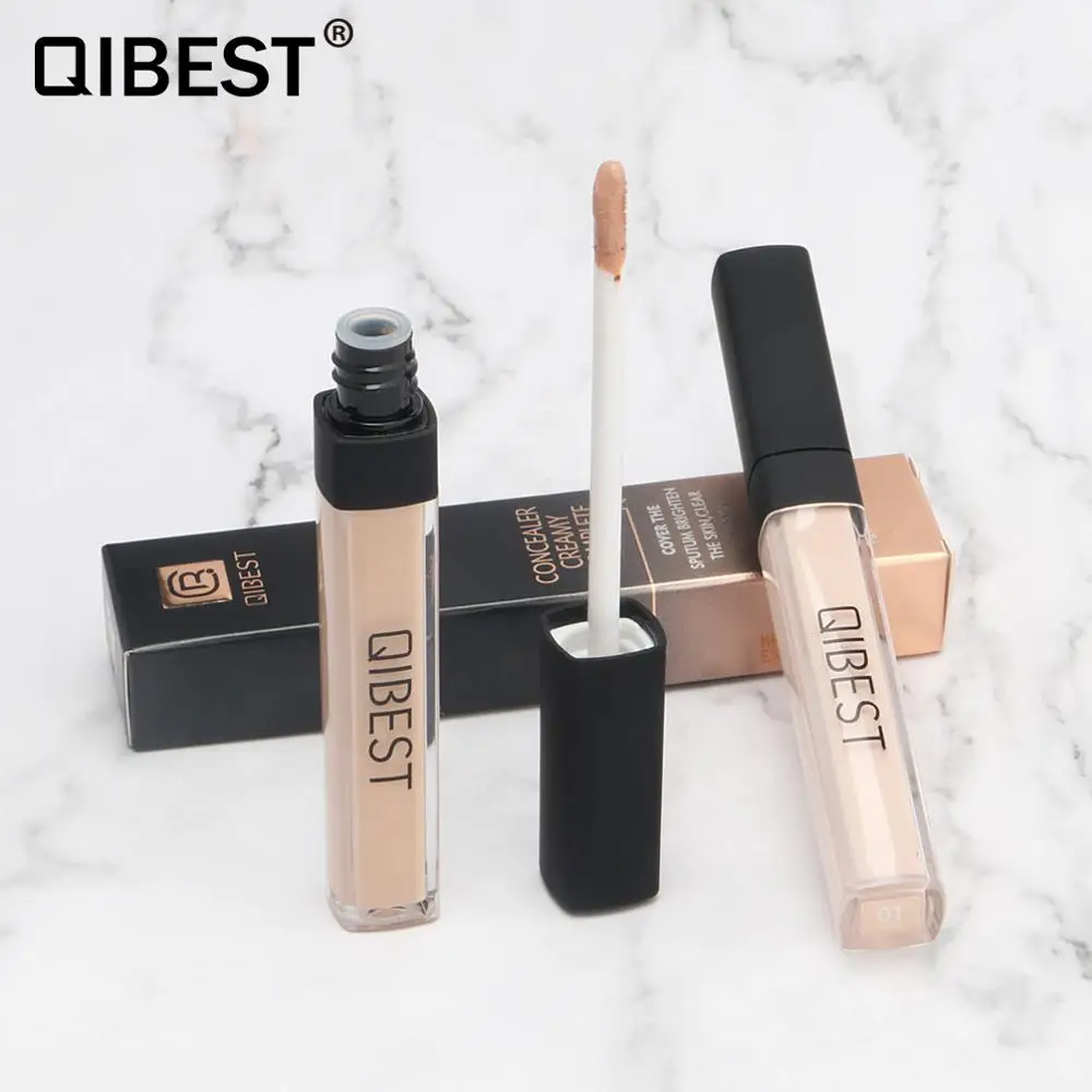 QIBEST 5 цветов Новая Жидкая Основа мягкий матовый свет крем долговечная жидкость