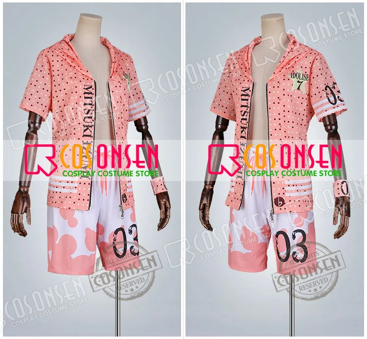 Костюм для косплея IDOLiSH7 Let's SUMMER Mitsuki Izumi! COSPLAYONSEN все размеры|Костюмы аниме| |