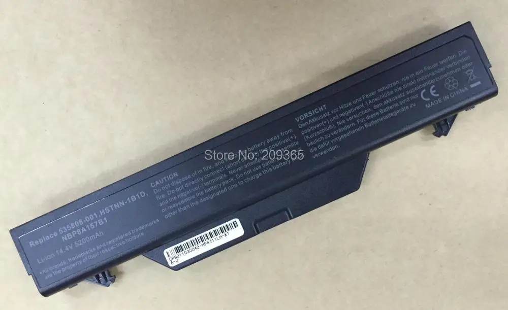 8 Cell 14.4 V Laptop Battery For HP ProBook 4515s 4710s 4720s HSTNN-OB88 HSTNN-OB89 HSTNN-W79C-7 HSTNN-XB89 NBP8A157 | Компьютеры и