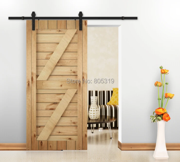 Рустикальное винтажное оборудование для раздвижной двери сарая|door track system|door