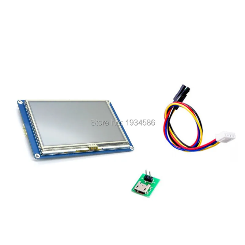 Nextion 4 3 &quot4 дюймов серийный USART HMI TFT ЖК дисплей модуль 480*272 интеллектуальная