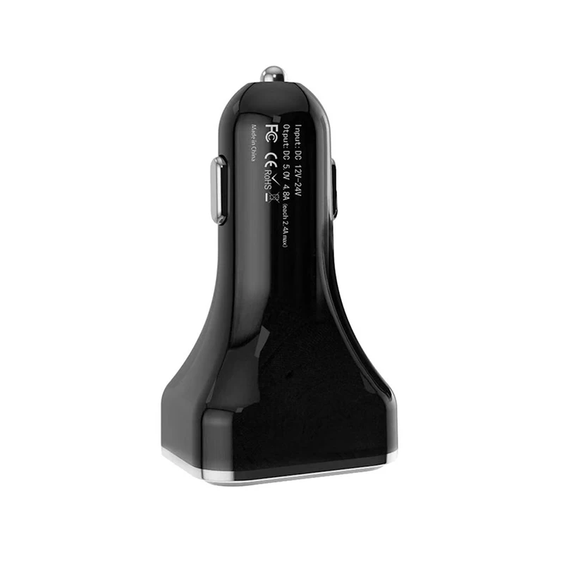 

Hot Dual USB Car Charger Adapter 4.8A LED Screen Display Multifunctional Safety Charging BX