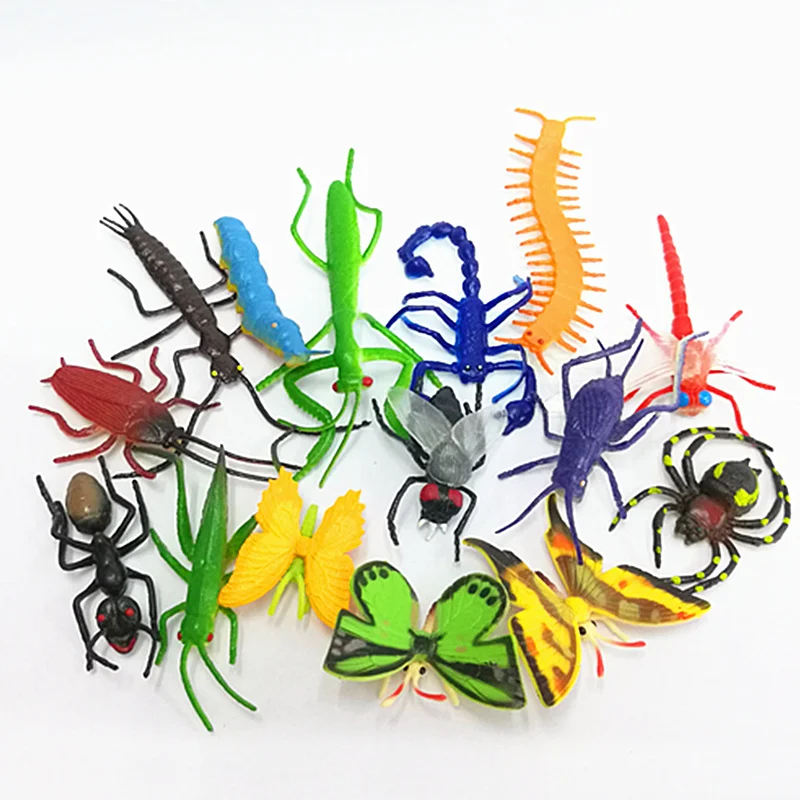 15 шт./партия Имитация животных мини эмуляция насекомых Стрекоза Цельсия мантис