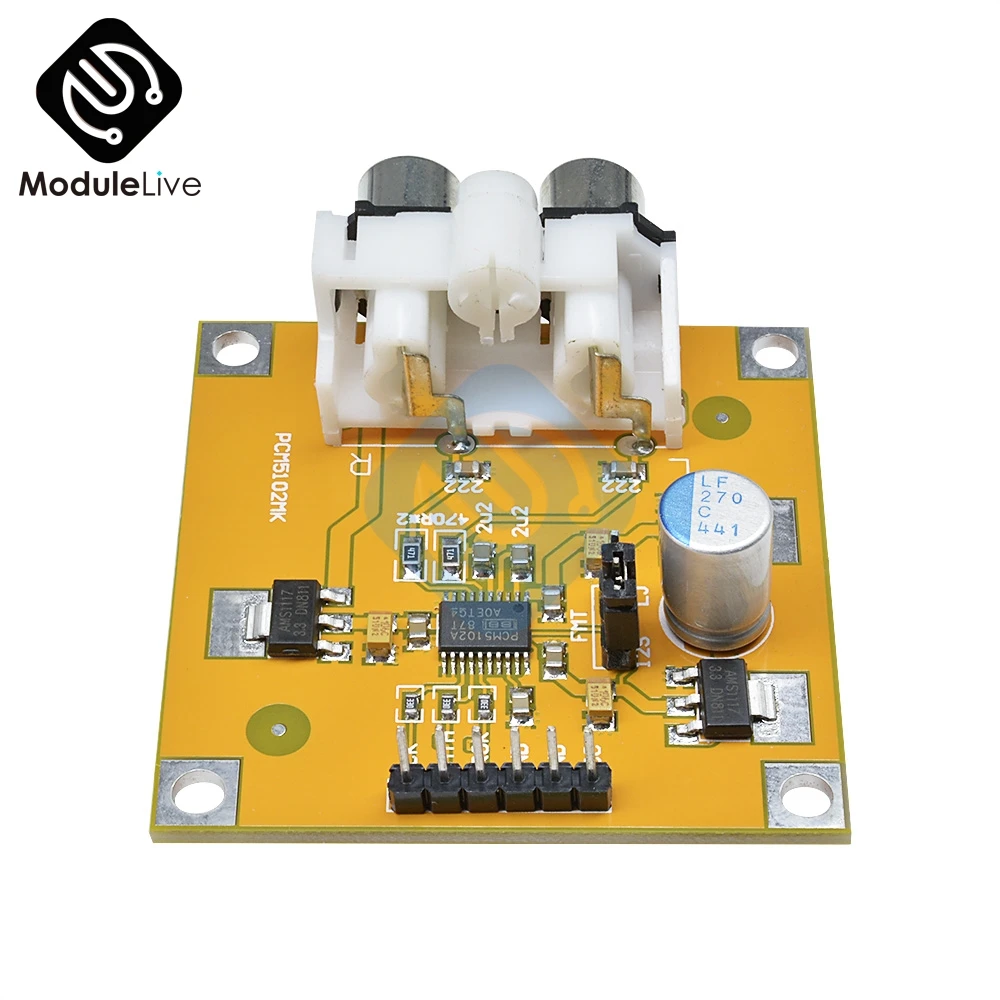 ЦАП декодер PCM5102 I2S плеер собранная плата 32 бит 384K за пределами ES9023 PCM1794 для Raspberry
