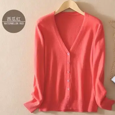 v neck Кашемировый свитер для женщин, вязанное крючком пальто, женский джемпер, Pull Femme Hiver Jersey, Повседневная Уличная одежда, однобортный Кардиган - Цвет: v neck