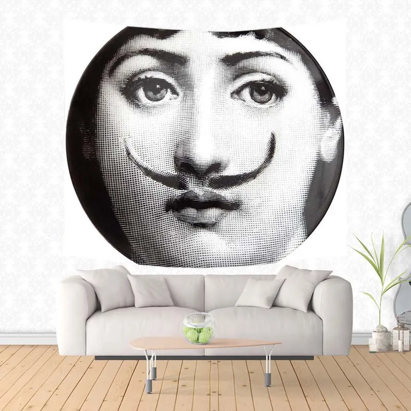 4 Rosenthal Piero fornasetti рабочий Настенный Гобелен Коврик для йоги модное покрывало коврик для пикника скатерть персонализированное пляжное полотенце - Цвет: 4