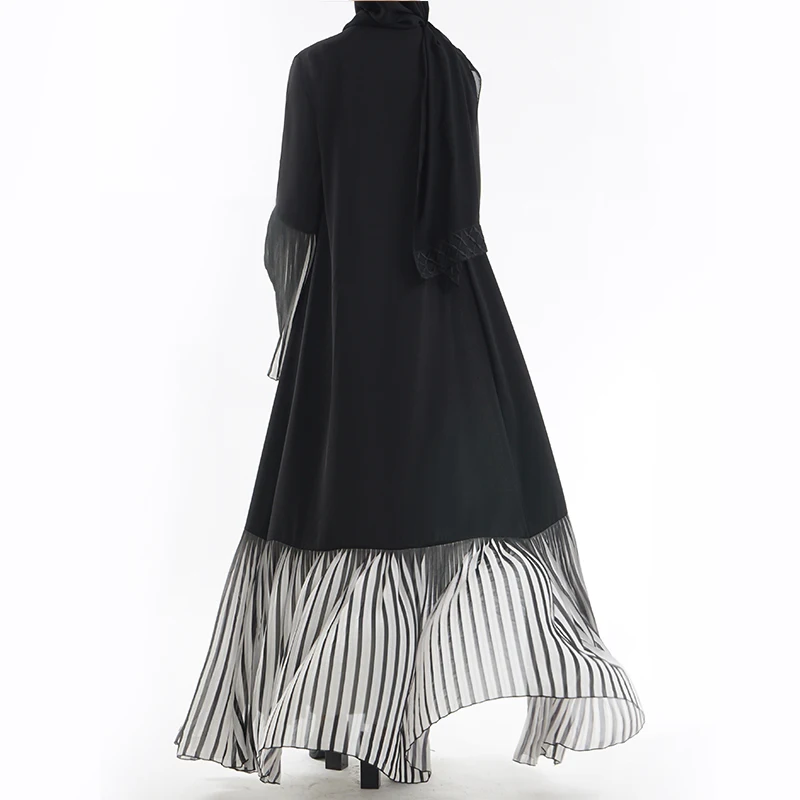 Abaya/однотонное платье; Абая; египетская Исламская одежда; абя; марокканский стиль; мусульманские открытые кимоно со складками; экспресс