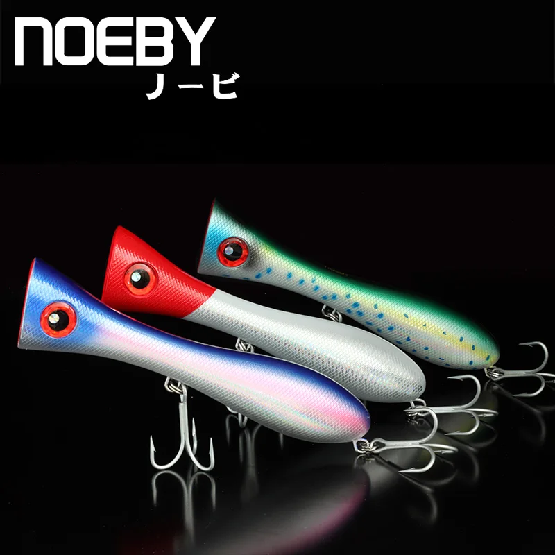 NOEBY 1 шт. рыболовная приманка 205 мм/130 г верхний водный большой Поппер твердая