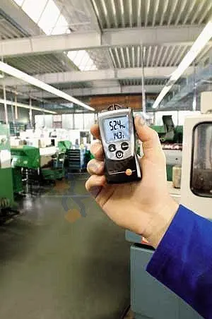 Testo 610 удобный измеритель влажности и температуры расчет точки росы влажная лампа