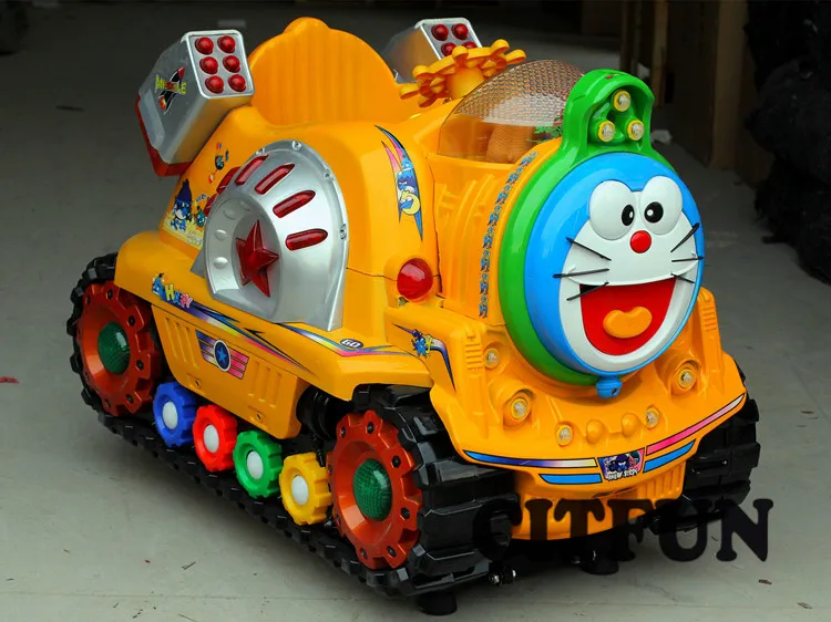 Горячая продажа Doraemon автомобиль монета управляемая детская езда для продажи CIT