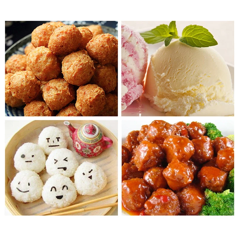 1 шт. удобный аппарат для приготовления фрикаделек из нержавеющей стали зажим