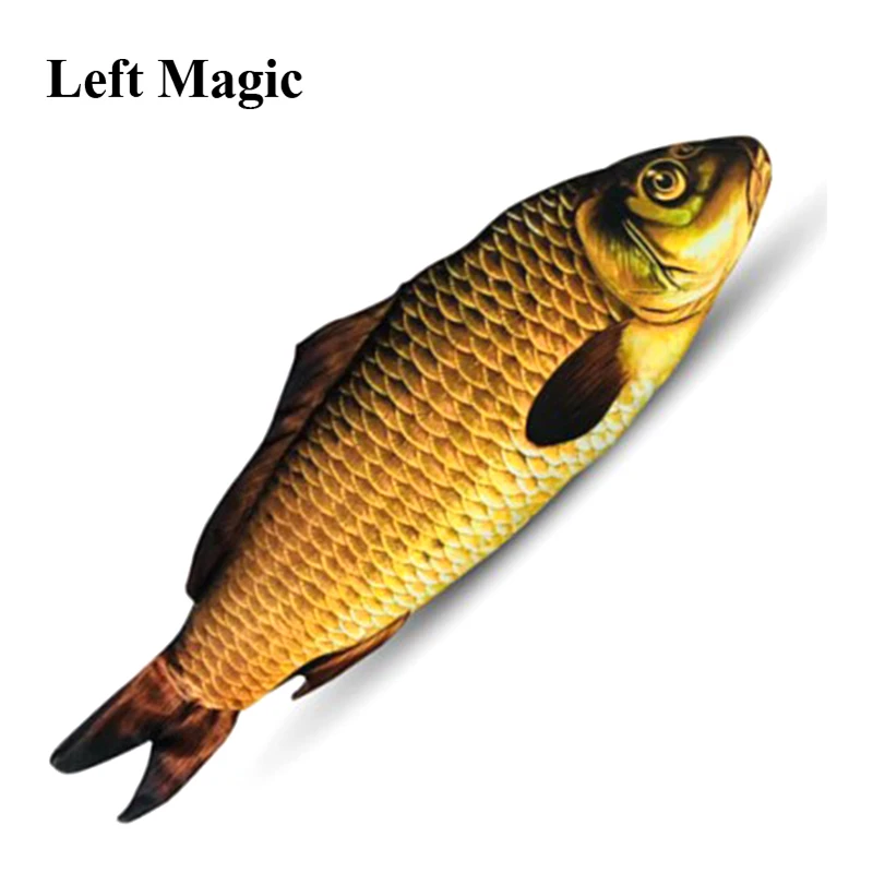 

Appearing Fish (28cm) Magic Tricks Fish Appearing From Card Case Magia Magician Stage Illusions Gimmick Prop Mentalism 2018 FISM