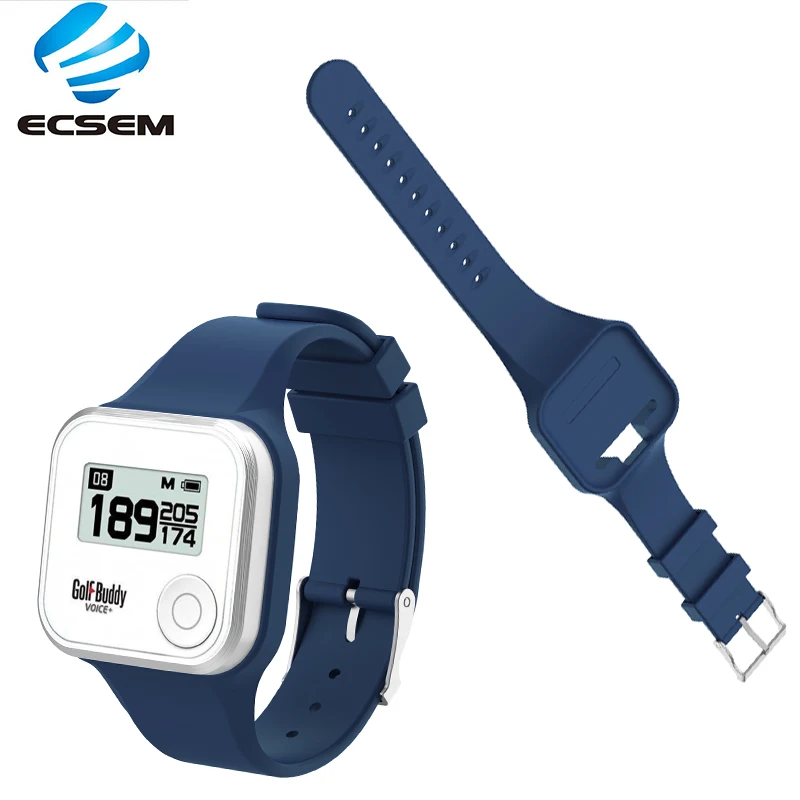 ECSEM полосы для голоса/голоса 2 gps ремешок силиконовый мягкий материал Спортивный Браслет Ремешок Ремень Замена для гольфа Бадди
