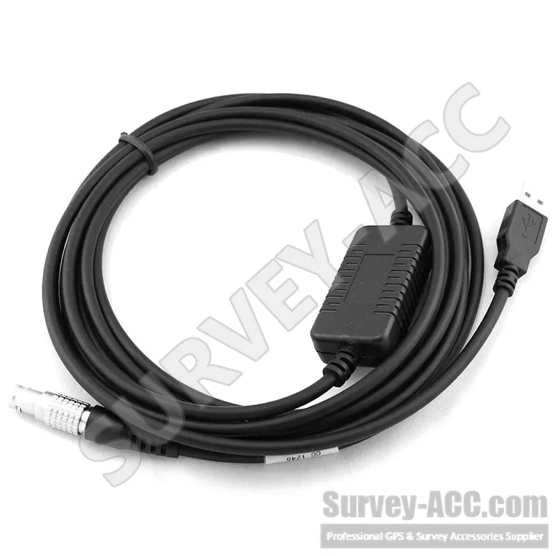 

Original GEV218, 2.0m serial data transfer cable, converter cable USB to serial (Lemo to USB A connector)