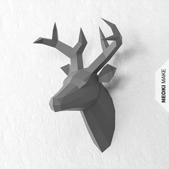 Креативные простые 3D геометрические панды, украшения для дома, скандинавские ветряные бумажные формы, ручная работа, сделай сам, материал, упаковка, украшение