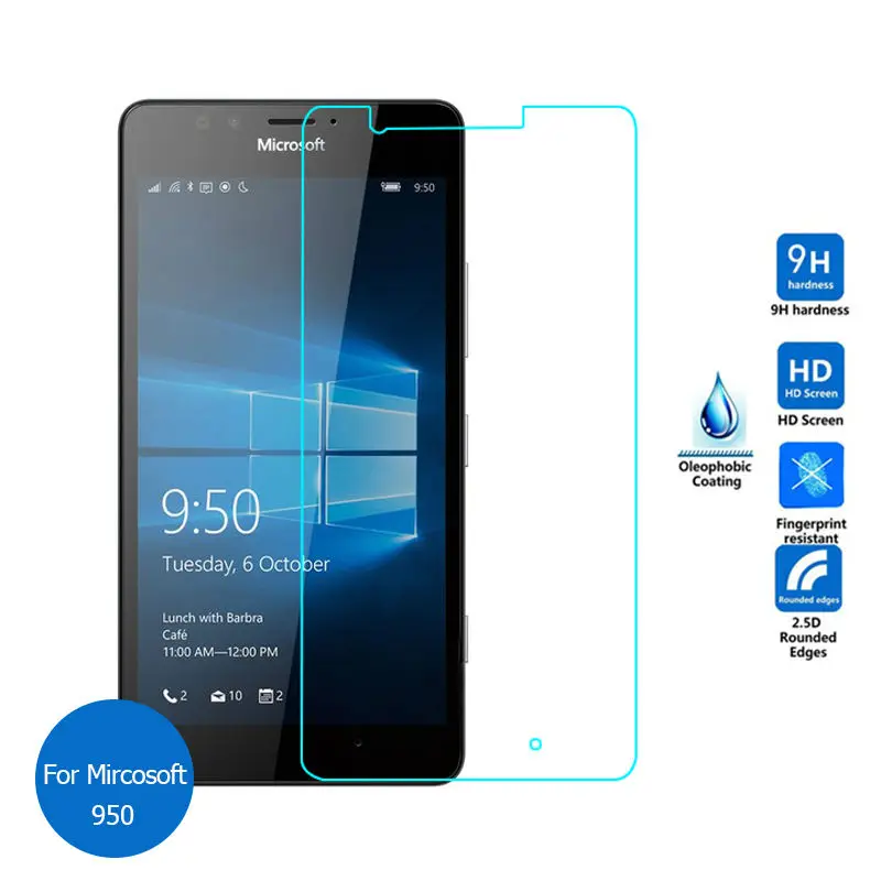 Защитная пленка для экрана из закаленного стекла Microsoft lumia 950 XL 2 5 9h на Lumia 550 940 940XL