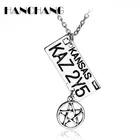 Ювелирные изделия из фильма супернатуральный вдох KAZ2Y5, квадратная звезда, подвеска, ожерелье, аксессуары, металлические подвески, колье