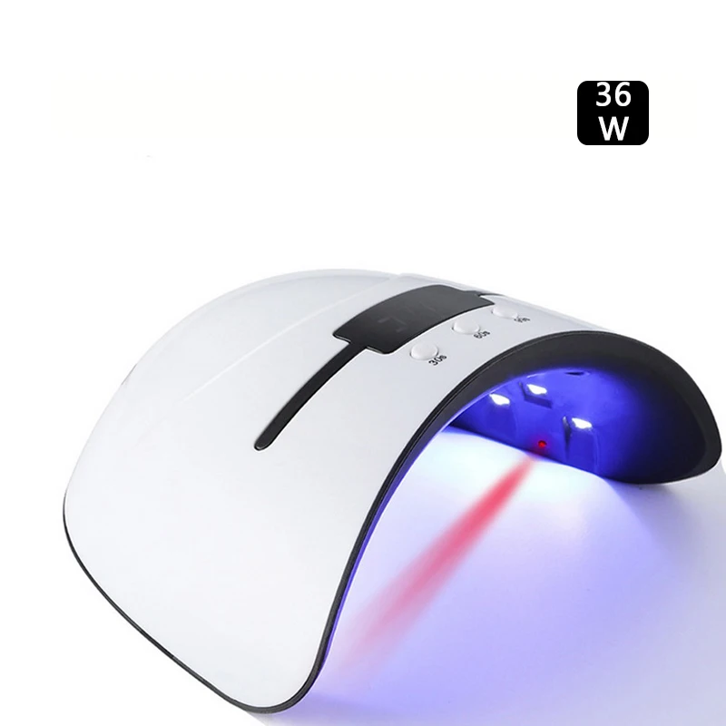 Новинка 36 Вт УФ лампа Сушилка для ногтей все типы гель 12 Led USB 30s 60s 90s таймер