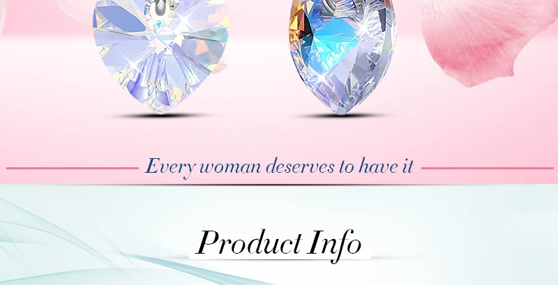 Элегантные серьги в форме сердца с кристаллами Swarovski, 925 пробы, серебро, высокое качество, модный дизайн для женщин, свадебные украшения