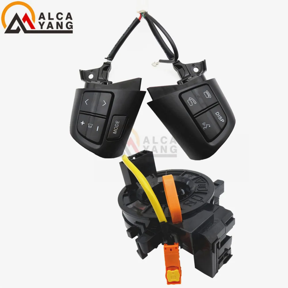 1 Set Black Первоклассное качество руля переключатели кнопки для Toyota Corolla/Wish/Rav4/Altis OE качество - Цвет: 1 Set Black