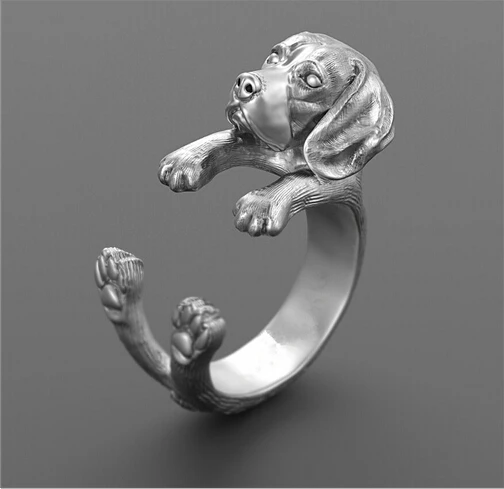 Оптовая продажа уникальное Ручной Работы Бохо шикарное ретро кольцо для собаки