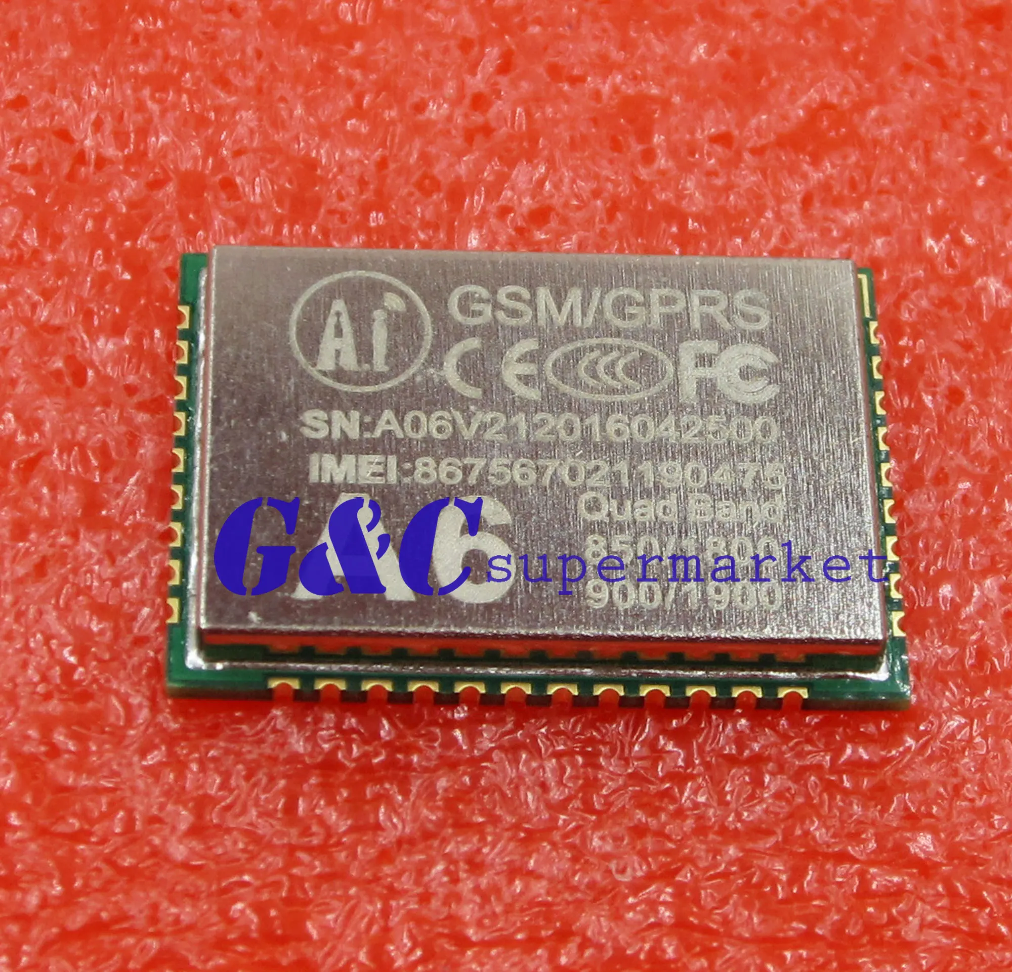 A6 GSM/GPRS четырехдиапазонный модуль отслеживания 850 900 1800 1900 МГц|gprs module|module gsmgsm gprs |
