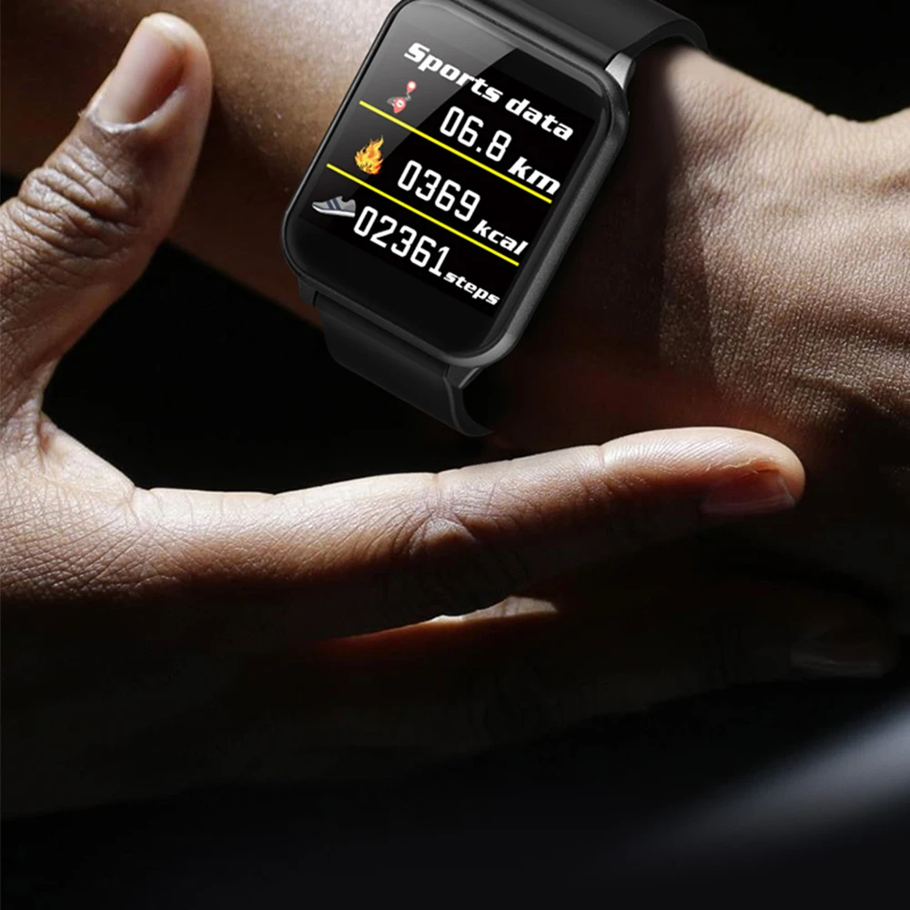 

Z02 Smart Watch Color Screen Heart Rate Monitor Sports Fitness Tracker Smart Bracelet Men Woman Waterproof Pedometer