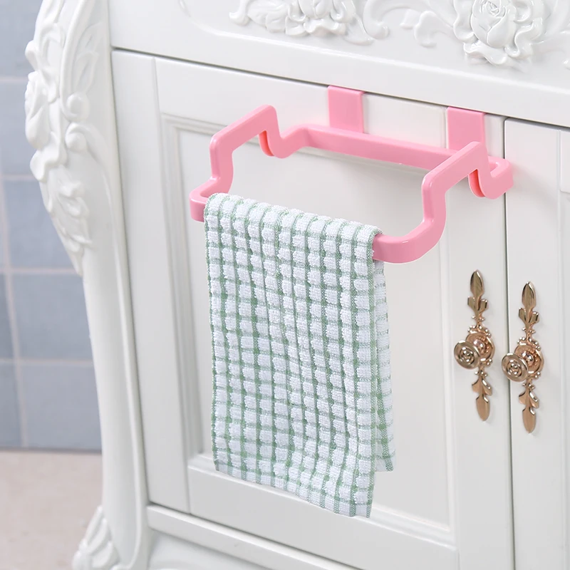 1Pc Rubbish Bag Holder Storage Garbage Square Hanging On The Cupboard Cabinet Portable Save Space For Kitchen And Room | Дом и сад