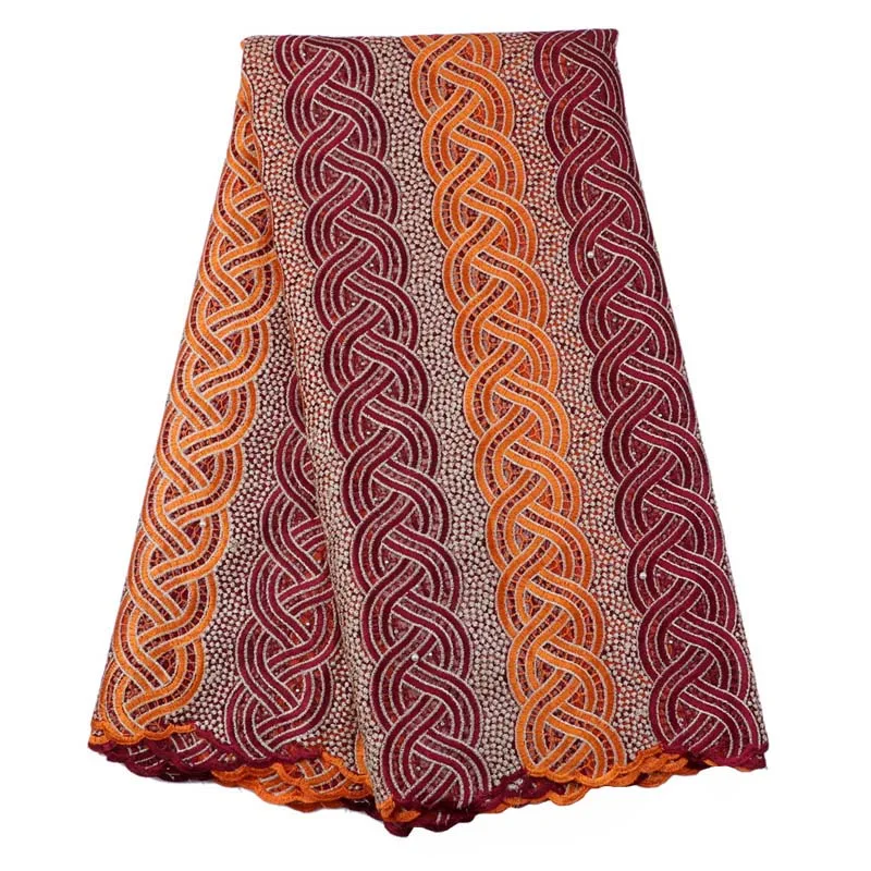 Высокое Качество Африканский Французский Чистая Кружевной Ткани Для Больших