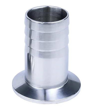 

316L Stainless Steel OD 3/4" 19mm Sanitary Barbed Hose Tail Tri Clamp Type Fittings For Homebrew