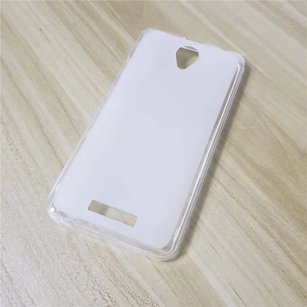 Чехол для lenovo A5000, силиконовый мягкий ТПУ чехол для Funda lenovo A5000, задняя крышка 3D Capas для Funda lenovo A 5000, чехол для телефона - Цвет: Clear TPU