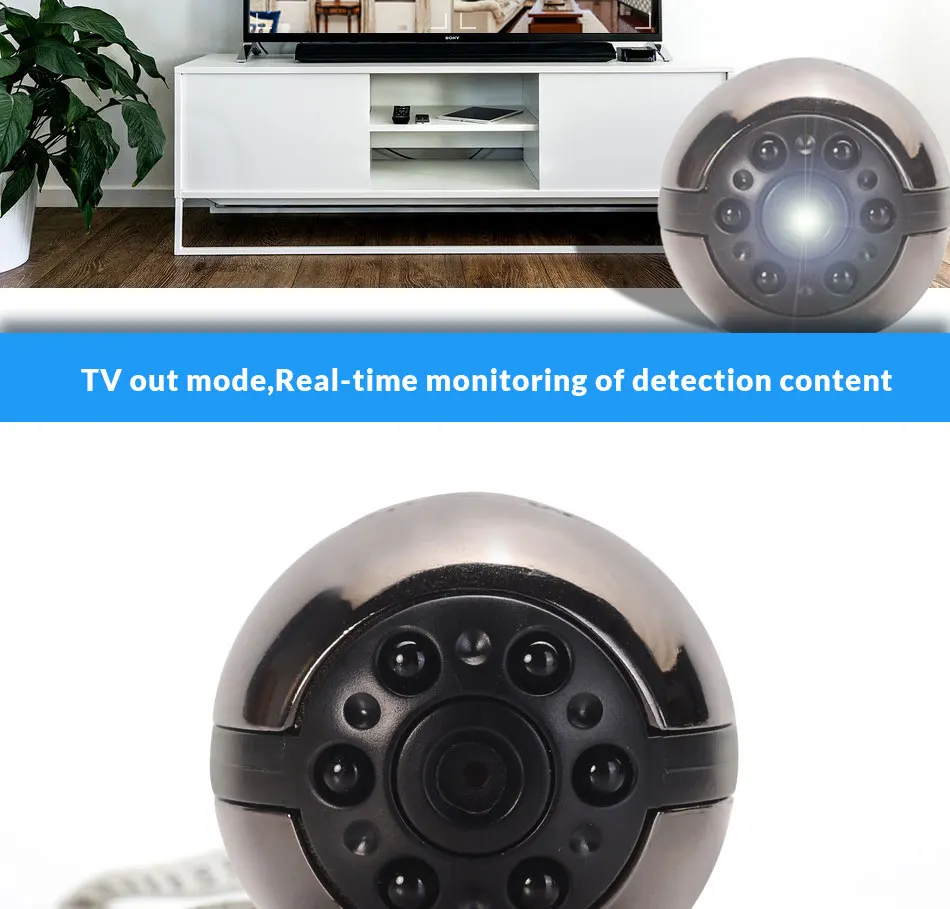 ET SQ13 Wifi Водонепроницаемая камера 1080P HD видео рекордер Инфракрасное Ночное Обнаружение мини-камера вращение на 360 градусов цифровая камера