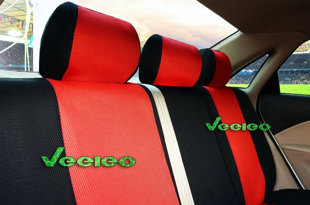 Veeleo-(передние + Задние) универсальный автомобилей чехлы для mitsubishi lancer 10 9 galant asx pajero