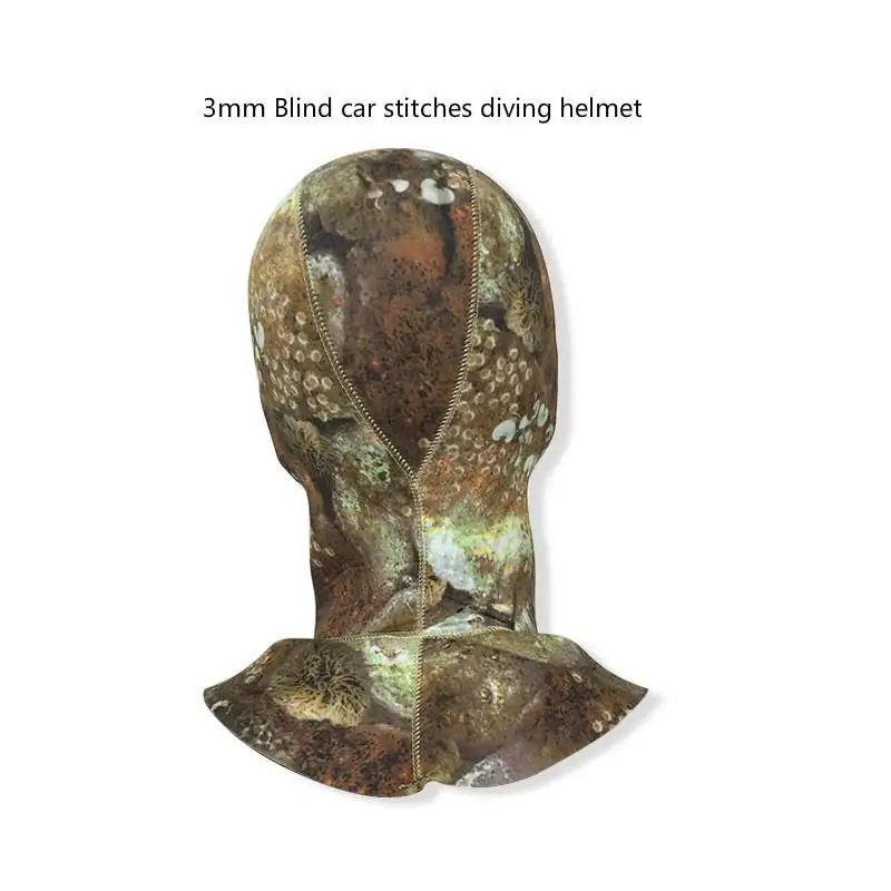 Камуфляжная Неопреновая шапочка 3 мм для подводного плавания Спортивная