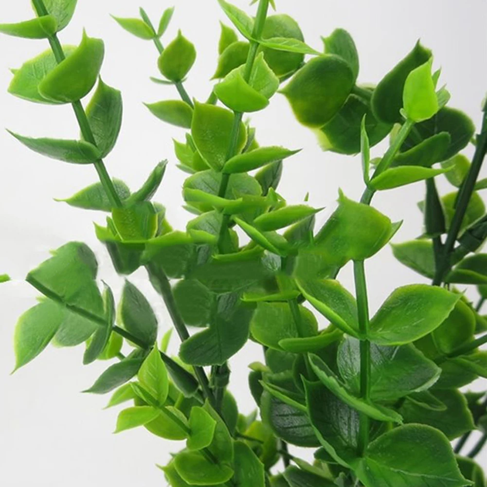 1 шт. искусственные листья куст Крытый Открытый искусственные растения офис сад Декор