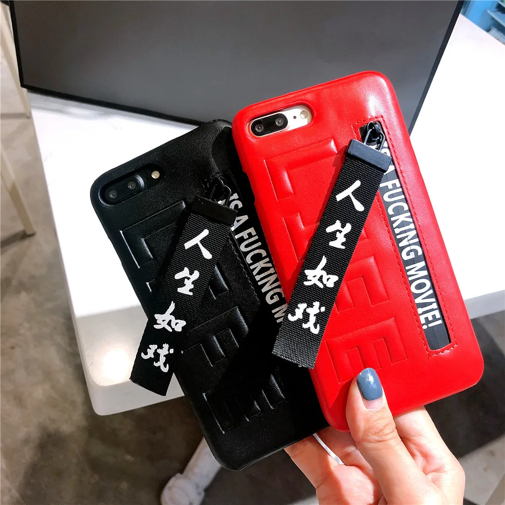 Чехол-Кошелек из искусственной кожи на молнии для Apple IPhone X чехол iPhone 6 6s 7 8 Plus с
