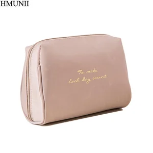 Портативная косметичка HMUNII для женщин, органайзер для косметики для девушек, дорожная сумка для туалетных принадлежностей, женская сумка для хранения