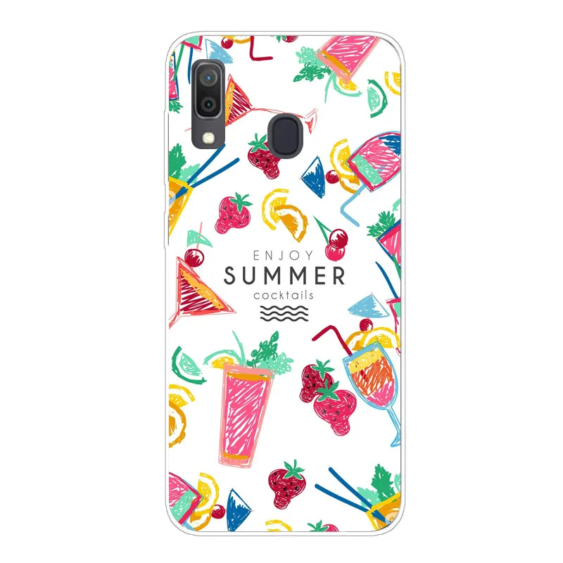 Для samsung galaxy A30 чехол силиконовая панда мультфильм живопись мягкая TPU задняя