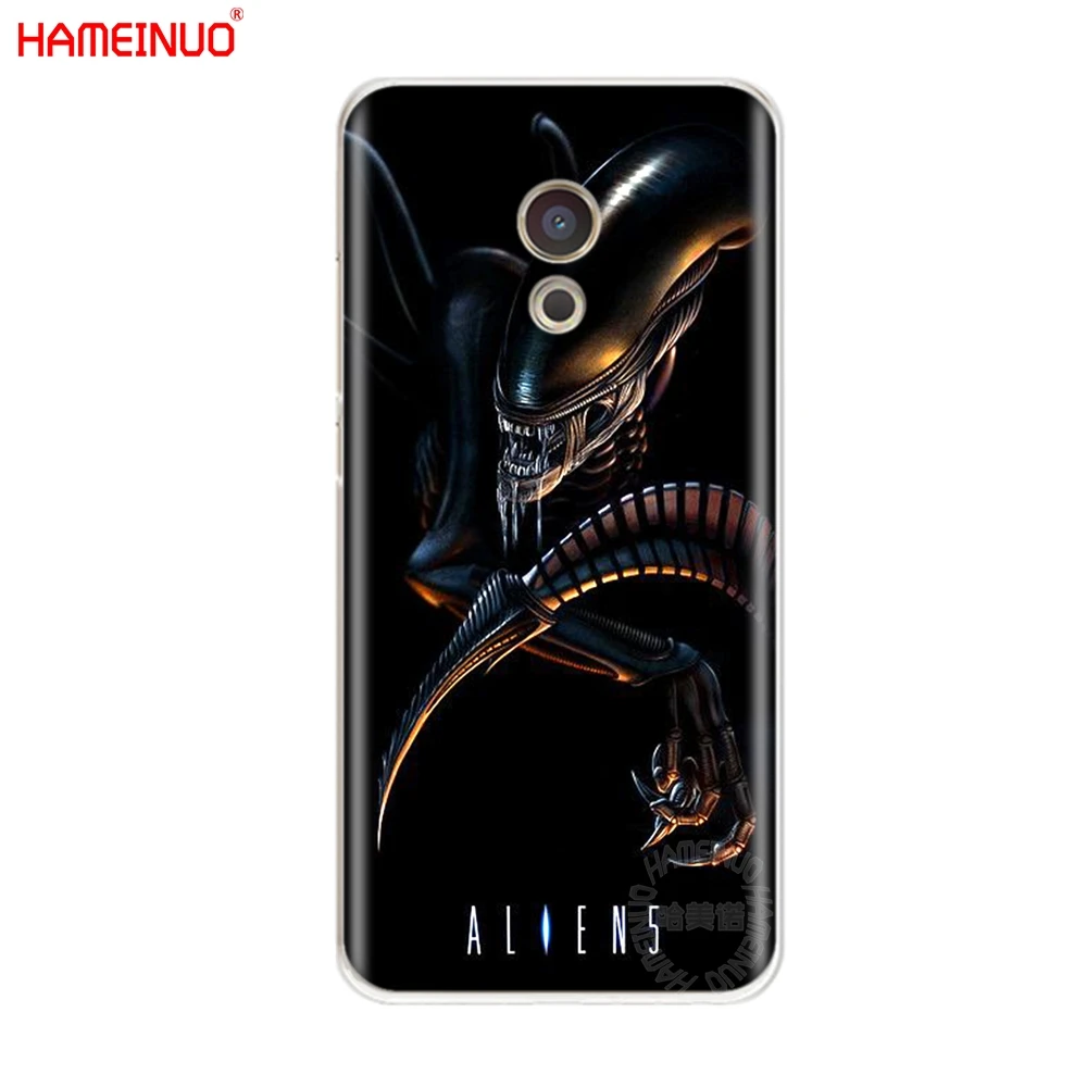 HAMEINUO Xenomorph иностранцев чехол Хищник чехол для телефона для Meizu M6 M5 M5S M2 M3 M3S MX4 MX5 MX6 PRO 6 5 U10 U20 note plus