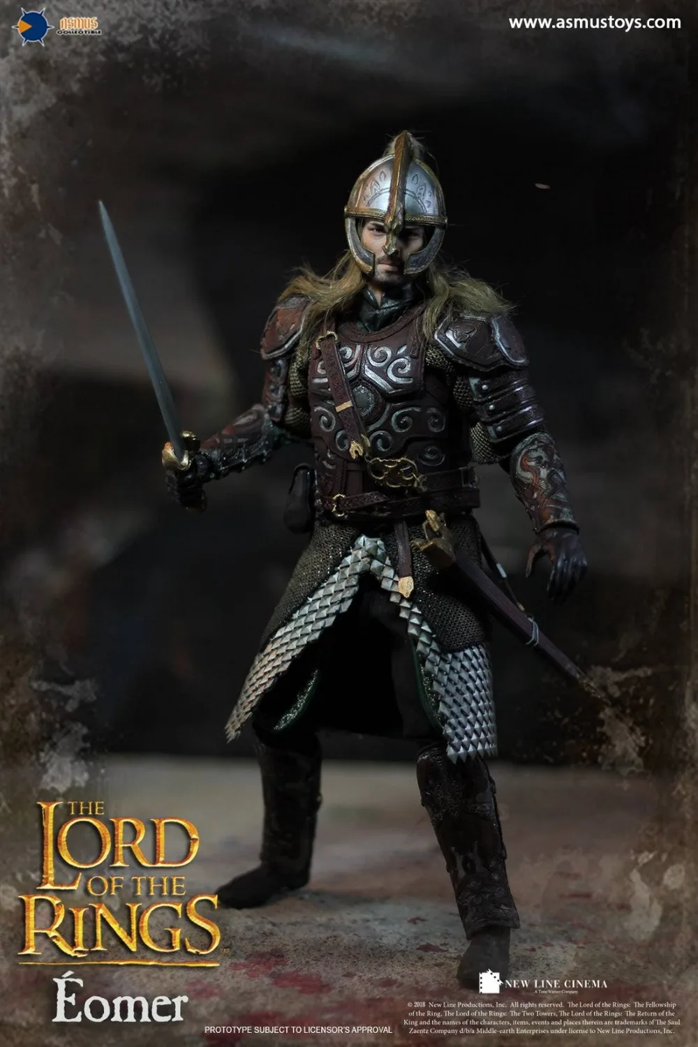 Игрушки Асмус LOTR011 Властелин колец SIRIES: фигурка эомера 1/6|1/6 figure|figure 1/6sherlock figure |