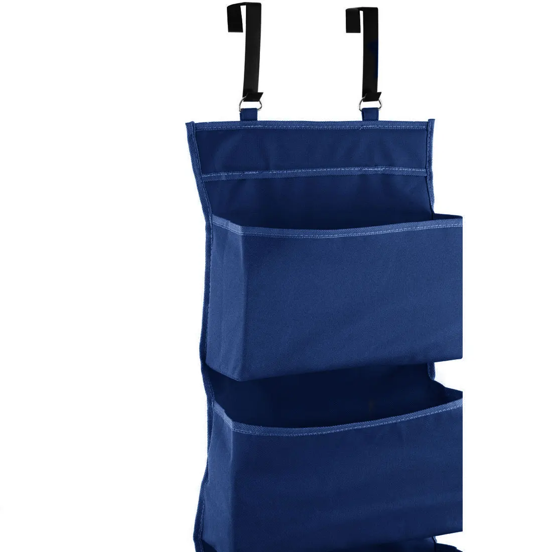 

1pc hanging bag Housewares 4-Tier Over Door Hanging Organiser Storage Pockets Wardrobe Unit Shoes (NO HOOKS)