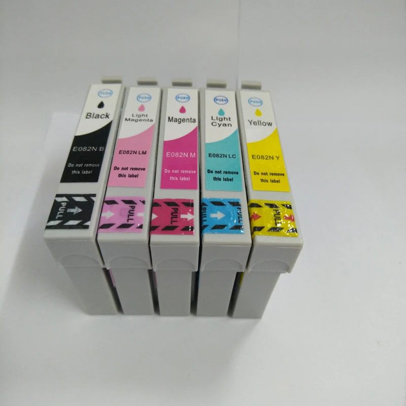 Einkshop T0811-T0816 чернильный картридж для принтера Epson Stylus photo R270 R390 RX590 R290 R610 RX690 T50 TX700W TX800W принтер