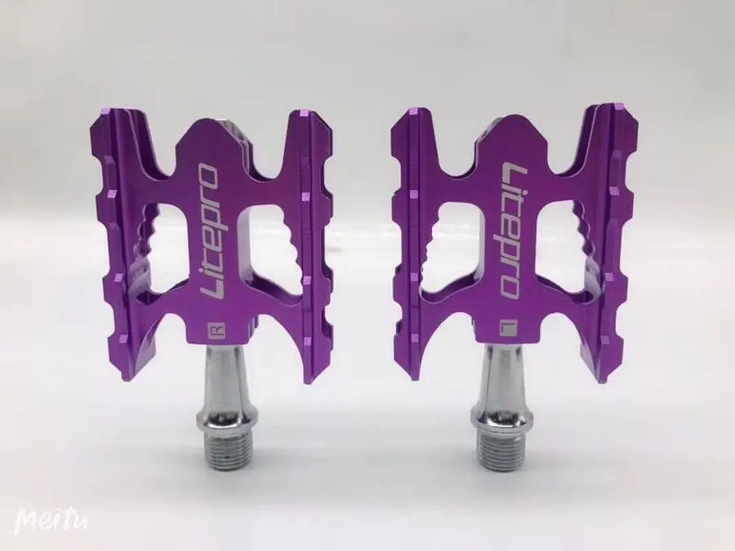 

aluminum alloy folding mountain bike pedal Ultralight Bearing bicycle Pedals