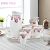 xing kilo household set ceramic creative cold kettle set high temperature household kettle set cup continental
